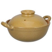 Clay Cooking Pot with Lid for Even Heat, Braised Chicken, Soup, Rice, Easy Clean Ceramic Casserole