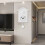 Battery Operated Cuckoo Clock with Pendulum, Adjustable Volume, Modern White Home Decor 5