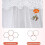Canopy Bed Curtains with String Lights, King Size Mosquito Net Canopy, Elegant Princess Design 3