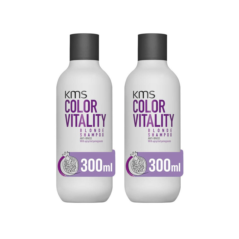 Kms Color Vitality Blonde Shampoo 300Ml Double Grey/White