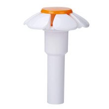 Leyfeng Drinking Pump Head, Small Flower-Shaped Water Pump Head for Pet Water Dispenser Unique Design Stable Water Output Hygienic and Clean