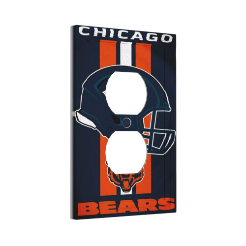 Bears Switching Lights Single Leather Roman Frame Switch Panel Wall Panel Single Double/Pull Light Switch 1