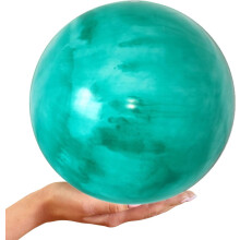 9 Inch Tie-dye Pilates Ball, Mini Exercise Ball for Yoga, Barre, Physical Therapy, with Inflatable Straw