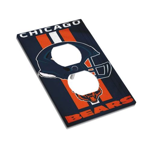 Bears Switching Lights Single Leather Roman Frame Switch Panel Wall Panel Single Double/Pull Light Switch 2