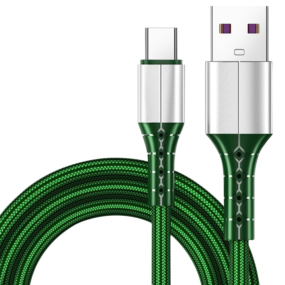 Welling 3A Nylon Safe Type-C Fast Charging Data Cable Charger Cord For Mobile Phone 9377112459776