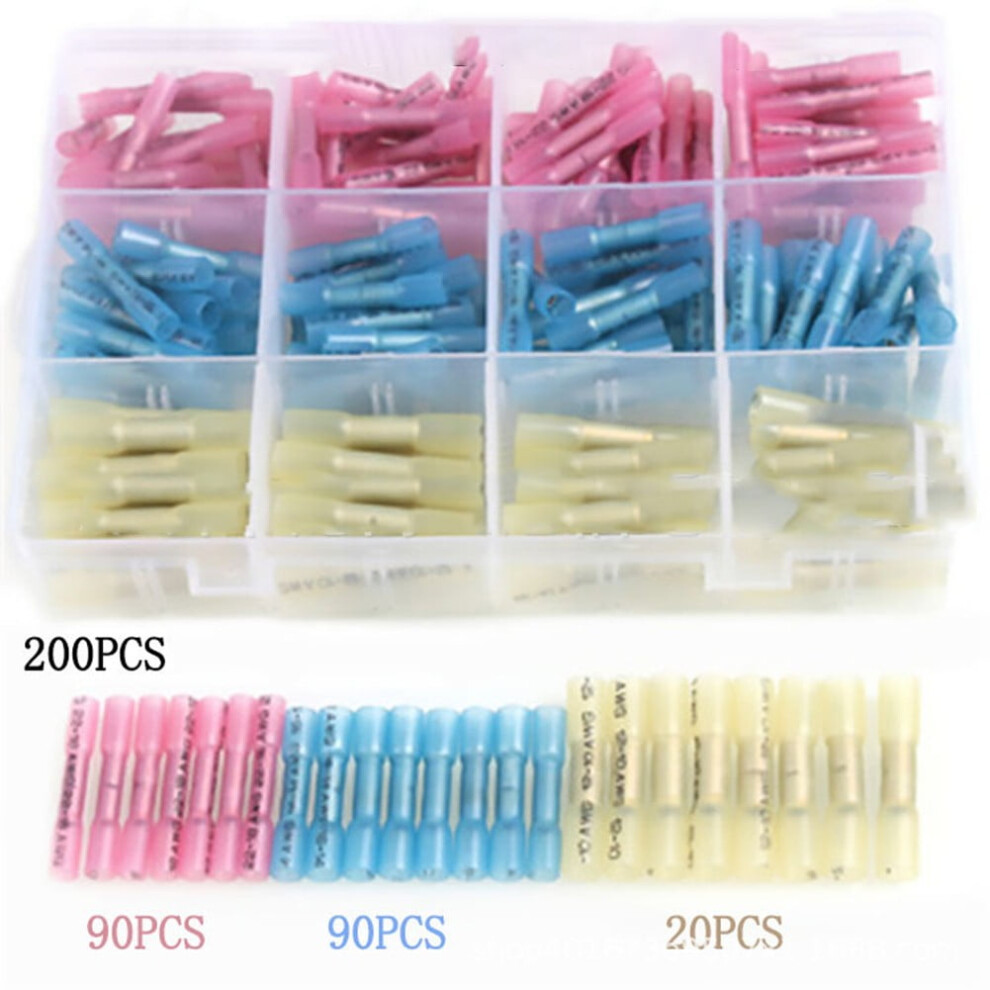 Mosiee Electrical Connector Assortment With Heat Shrink For Marine And Automotive 9027700450523