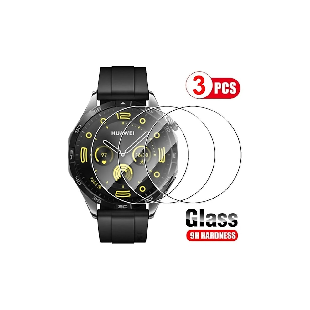 3-Pack Tempered Glass Screen Protector For Compatible With Huawei Watch Gt4 46Mm 41Mm Screen Protector 3 Pieces Compatible With Huawei Gt4 41Mm 9027700450301