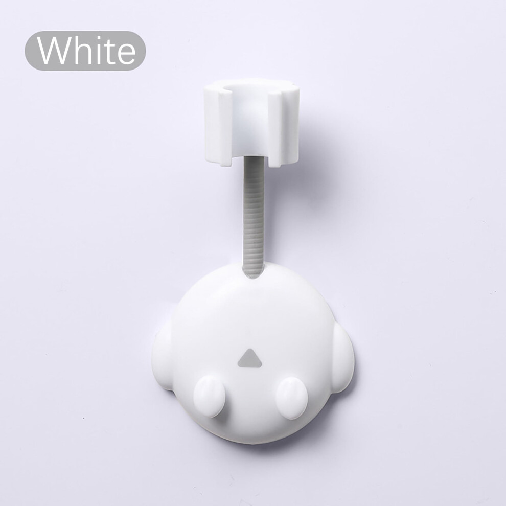 Xerdsx Punch-Free Shower Bracket Bathroom Hooks Shower Base Fixed Seat Bath Hanger Clip 9027700450578