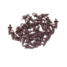 50pcs Carp Fishing Boilies Feeder Bait Screw Holder 10.5mm Fishing Accessories For Taps Fishing Lure For Floss Hairs Hair Stops