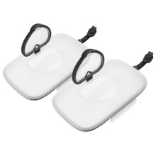 Portable Wet Tissue Box Wipe Dispenser Nursery Wipes Holder Pp Reusable Container Travel Case Filling 2 Pcs