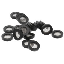 Silicone Sink Strainer Filter Gasket Stainless Steel Hose Metal Washers Drain Net Drainer Basket 50 Pcs