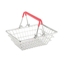 XIUH Kitchen Supplies,Kitchen Tools Mini Shopping Cart Shopping Basket French Fries Chicken Nuggets Basket (Red)