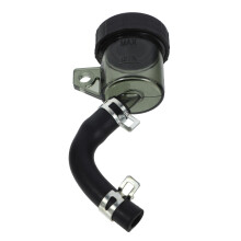 Universal Motorcycle Brake Fluid Reservoir Bottle for Front Disc Brake Master Cylinder, LeakProof
