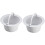 Pool Skimmer Basket with Handle, Large Capacity ThruWall Swimming Pool Skimmer Replacement, 2 Pack 2