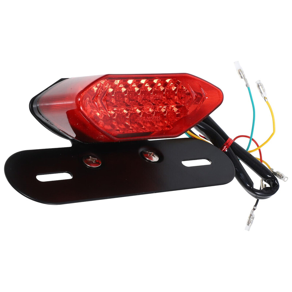 Motorcycle Led Tail With Turn Signal, Vintage Style Brake Brightness, Universal Fit Light 9455672659765