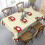 Mario Rectangular Tablecloth Water Resistance Antiwrinkle Spillproof Soft Fabric Table Cloth 60"X90" 8