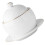 1 Set Simple Ceramic Stew Pot Practical Ceramic Stew Bowl Food Container 1