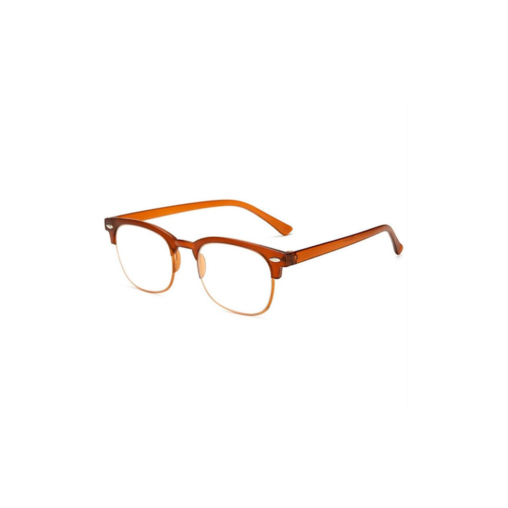 Reading glasses with power +1.0-+4.0 Brown Brown +2.0 Brown 2