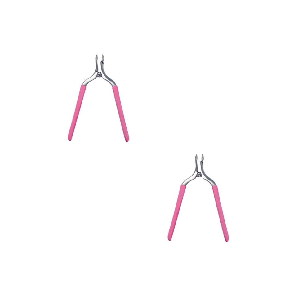 Cuticle Trimmer Cuticle Nippers Cuticle Cutter Stainless Steel Cuticle Remover Pedicure Manicure Tools For Fingernails And Toenails 2PCS