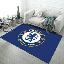 Vintage Square Rugs Soft Non-Slip Rug with High Water Absorption for Study Room Chelsea