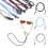 Comfortable Glasses Cord Senile Cord Blue 7