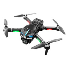 PAVEOS Mini Drone with Optical Positioning, Brushless Motor, HD Camera, All-Side Obstacle Avoidance - Black