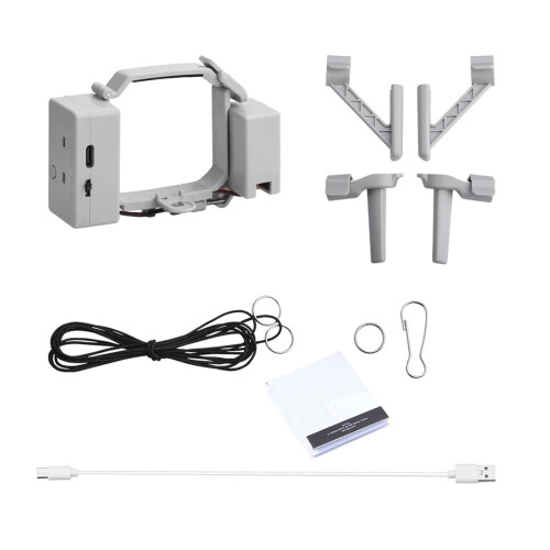 SUSUchens Drone Dropper for Mini 4 Pro Drone Airdrop Thrower System USB Charging Remote Control Multi-Purpose Delivery Device Grey 1