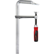 Serra-junça toda em aço Bessey GZ40-12KG Envergadura máxima: 400 mm Medidas de distância entre as patas: 120 mm