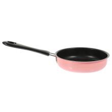 Nonstick Frying Pan Mini Skillet for Eggs HeatResistant Compact Size Induction and Gas Stove Pink