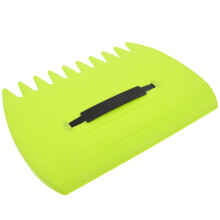 Garden Rake for Efficient Leaf Collection and Grass Clipping Removal Durable Metal Handheld Green