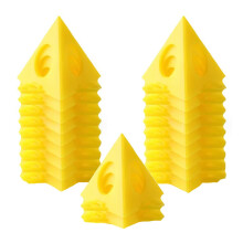 20 PCS Paint Pyramids with Secure Lock for Minimal Contact Cabinet Doors and Furniture Painting