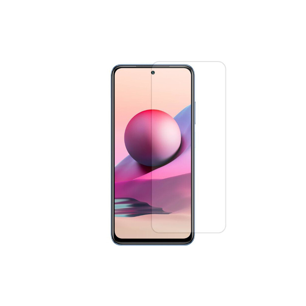 Compatible With Xiaomi Redmi Note 10S Tempered Glass Screen Protector 0.3Mm Transparent 9377112465333
