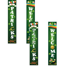 Xubond Fabric, St. Door Home Day Decoration Irish Porch Patrick's Banner Curtain Sign Holiday Decor Shower Curtain, , Blackout Curtains