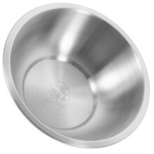 Salad Bowl 20cm-1350ml Serving Vegetable Wash Basin Enamel 304 Stainless Steel Mixing Bowls Space Savers Silver Color