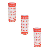 Christmas Paper Towels Kitchen Grease Proof Oil Absorption Xmas Party Table Food Snacks Disposable Cleaning 3PCS