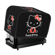 2 Slice Toaster Covers Wide Slot Decorative Reusable Bread Machine Cover Protection Hello Kitty Cartoon Bread Toaster Oven Dustproof Cover