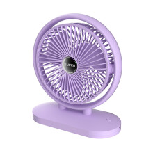 9-Inch Silent Three-Speed Multi-Directional Mini Fan with Strong Wind and Compact Design for Home and Office Use