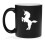 Unicorn Ceramic Coffee Mug Tea Cup Gift (11oz Matte Black) 1