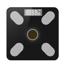 Solar Powered Smart Scale with App, Bluetooth Body Composition Monitor, No Battery Replacement, Compatible with iPhone & Android
