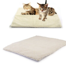 Self-Heating Pet Pad Collection, 24x18 Thermal Pet Mat, Bed Liner, or Self Warming Crate Pad with Soft Sherpa Top for Dogs, Cats