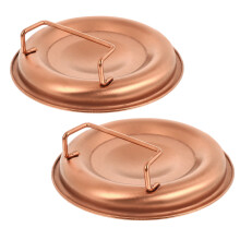 2pcs Hot Pot Ladle Holders Stainless Steel Soup Ladle Rests Spoon Holders