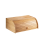 1 Pc Bamboo Bread Box, Roll Top Breadbox Bread Storage And Organizer For Kitchen Countertop 3