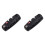 2pcs Customs Lock Zipper Bags Fixed Lock Fixed Safety Lock TSA007 Authentication Password Lock Black 1