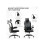 Multi-Adjustable Office Chair, with Lumbar Support, Headrest and Mesh Back - Black 4