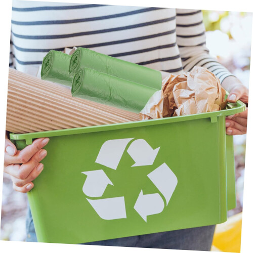 100 Pack Compostable Garbage Bags Biodegradable Corn Starch EcoFriendly for Home Pet Kitchen 2