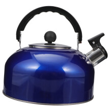 Stainless Steel Whistling Tea Kettle Large Capacity Ergonomic Handle for Gas and Induction Stove