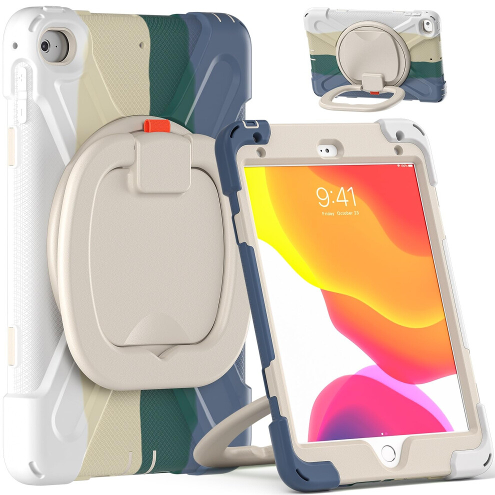 Case For Ipad Mini 4 5 7.9 Inch Shockproof Heavy Duty Cover With 360 Rotating Stand And Strap 9070919721069