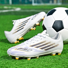 (38, Purple TF) New Men Football Boots Match Ankle Non-Slip TF/FG Professional Soccer Shoes Boys Sneakers Comfortable Sports Shoes Unisex