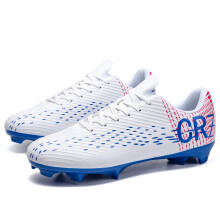 (7007C-bailan-c-, 43) TF/FG Personalized Fashion Sports Football Shoes Comfortable and Breathable Football Training Shoes