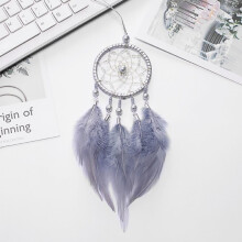 Prettyui Handmade Dream Catchers Wall Hanging Feathers Ornament Car Interior Rearview Mirror Pendant